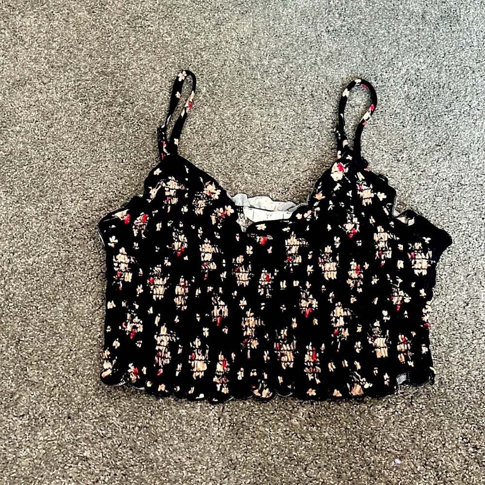 Floral tank top